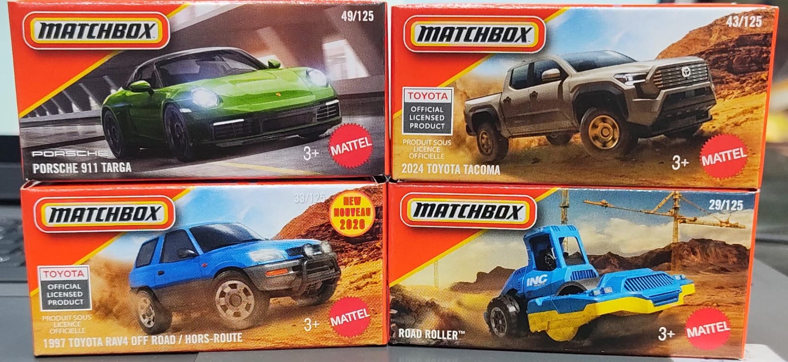 Matchbox Mainline - Combo Pack of 4 Cars - DNK70 - 003