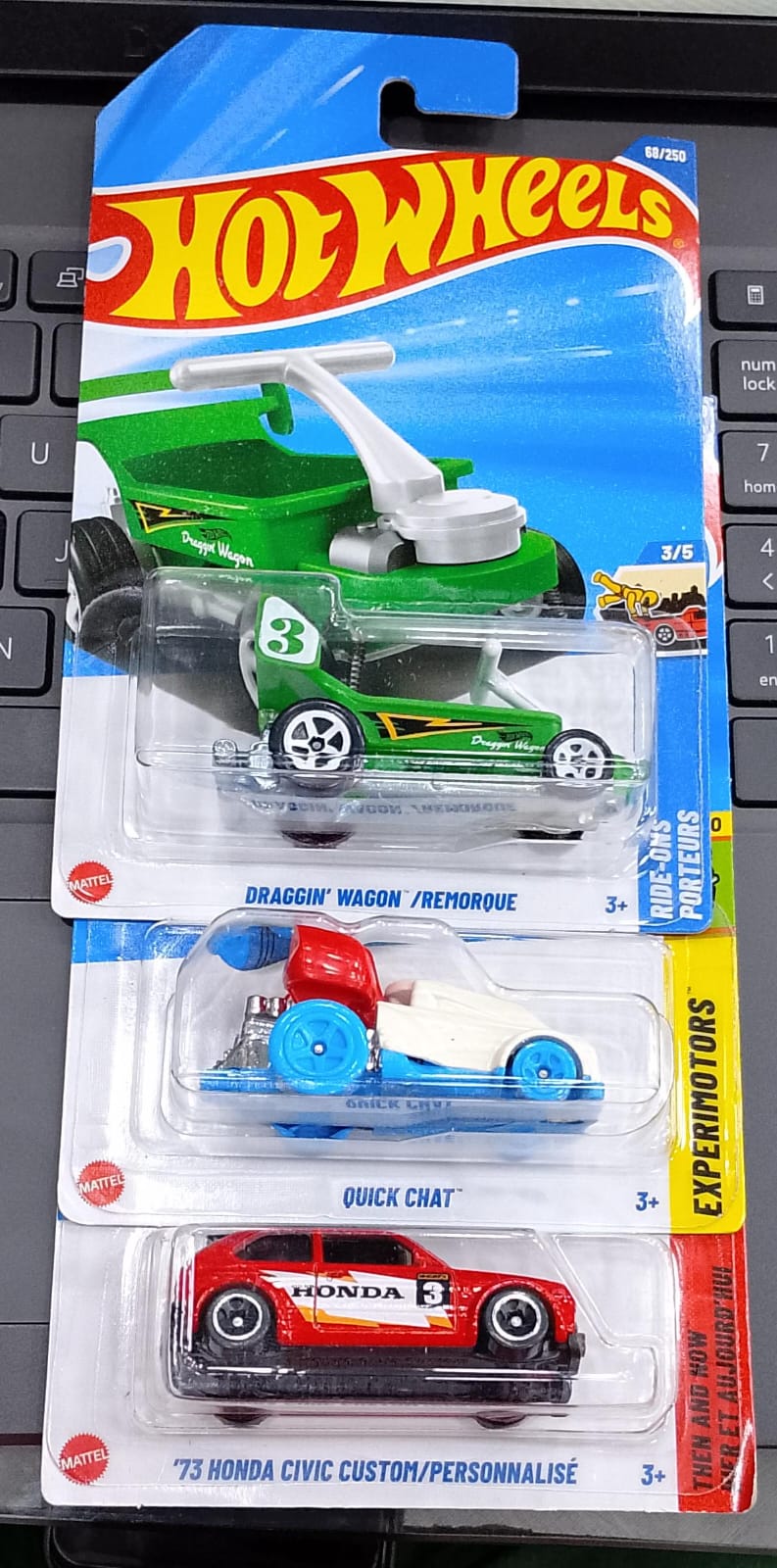 Hot Wheels Mainline - M Case (2025) - Combo Car 3 Pcs - Long Card