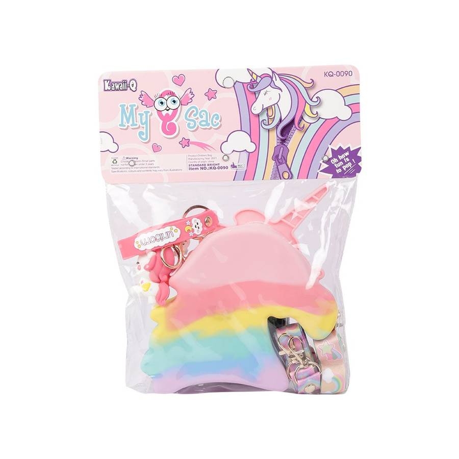 Kawaii-Q: Cute & Fashion Pop It Cross Body Bag for Kids | Party Favors, School, Graduation Gifts