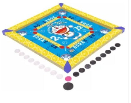 Itoys Doraemon Carrom Board for Kids - Multicolor