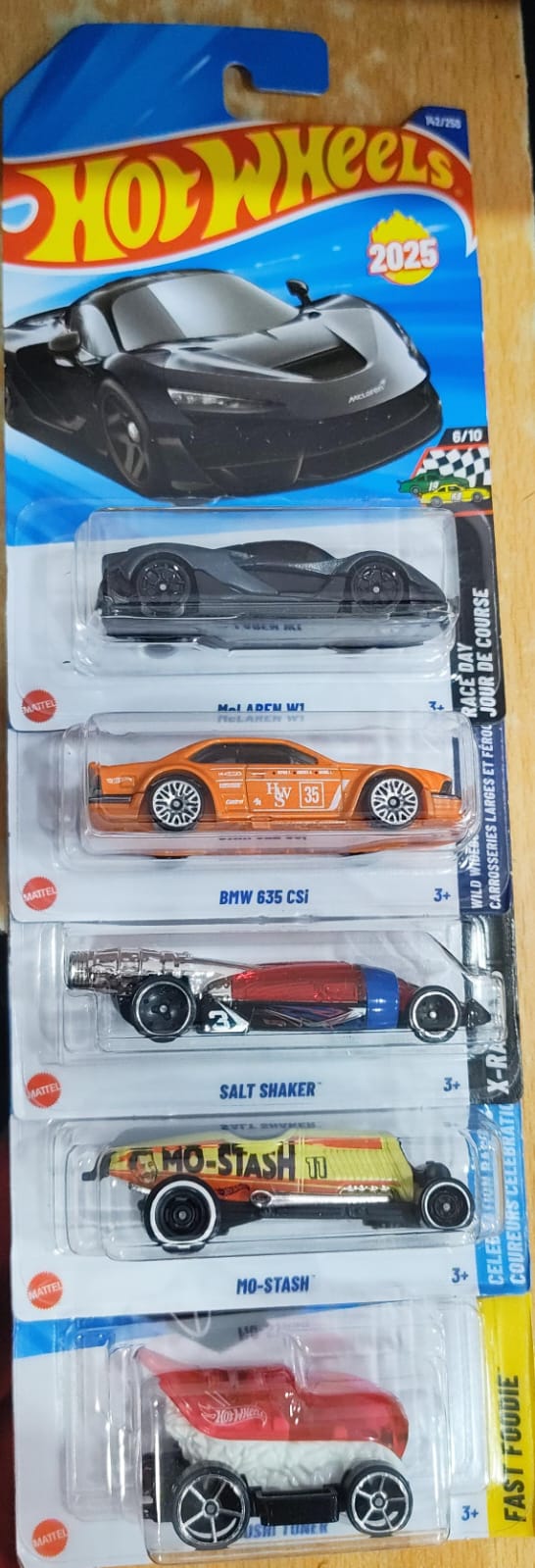 Hot Wheels Mainline - Combo Pack of 5 Cars - Mix Case