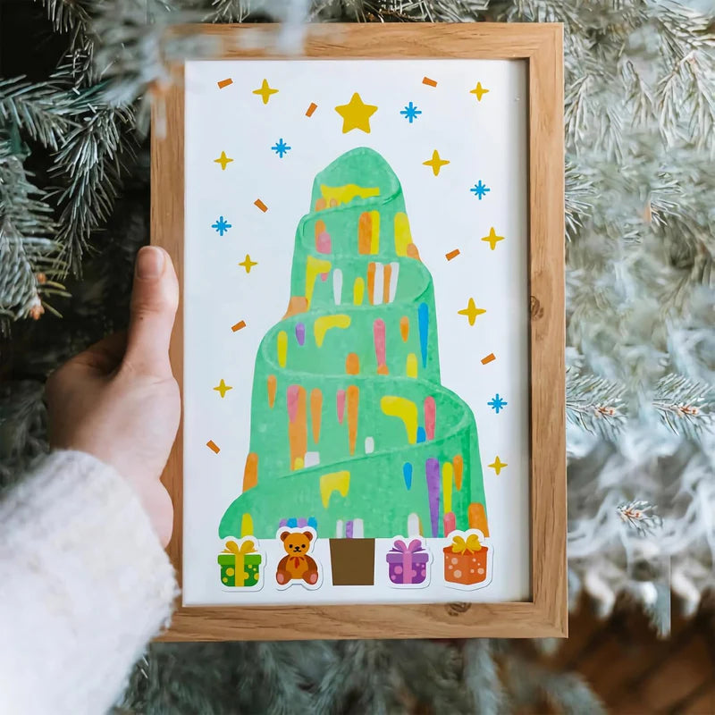 Rainbow Scratch Art Kit – DIY Creative Craft Set for Kids