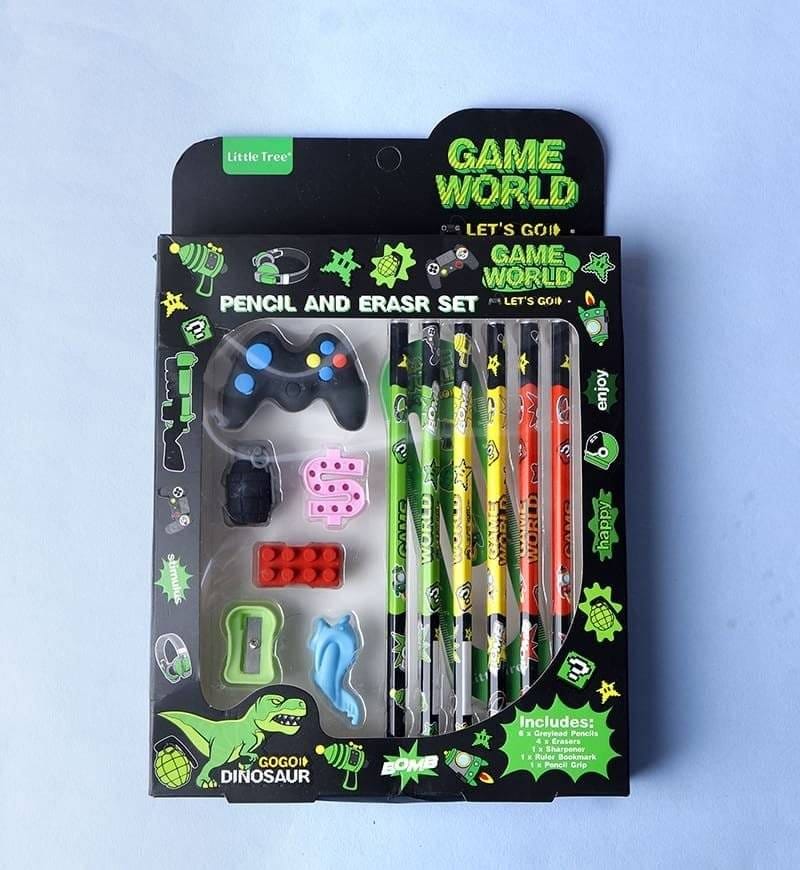 Pencil Stationery Kit 13 in 1 Gift Set for School Kids