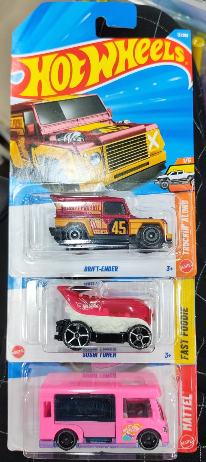 Hot Wheels Mainline - Combo Pack of 3 Cars - A Case 2026 - Long Card (2)