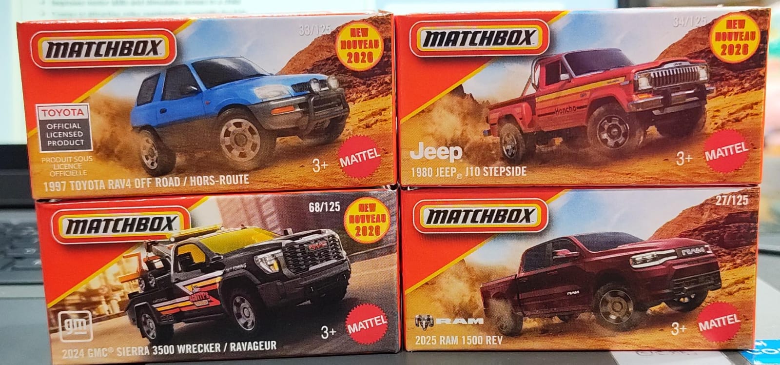 Matchbox Mainline - Combo Pack of 4 Cars - DNK70 - 004
