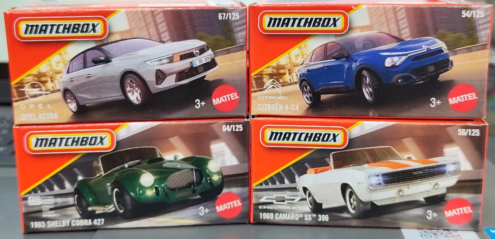 Matchbox Mainline - Combo Pack of 4 Cars - DNK70 - 002