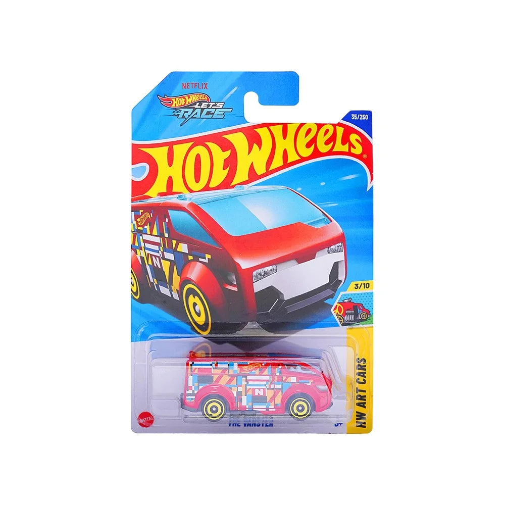 Hot Wheels Mainline - J Case - The Vanster - HW Art Cars - Long Card