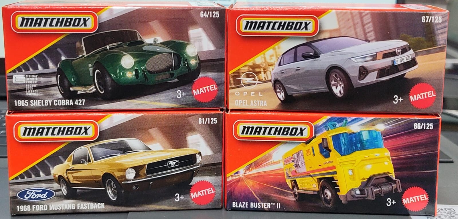 Matchbox Mainline - Combo Pack of 4 Cars - DNK70 - 003