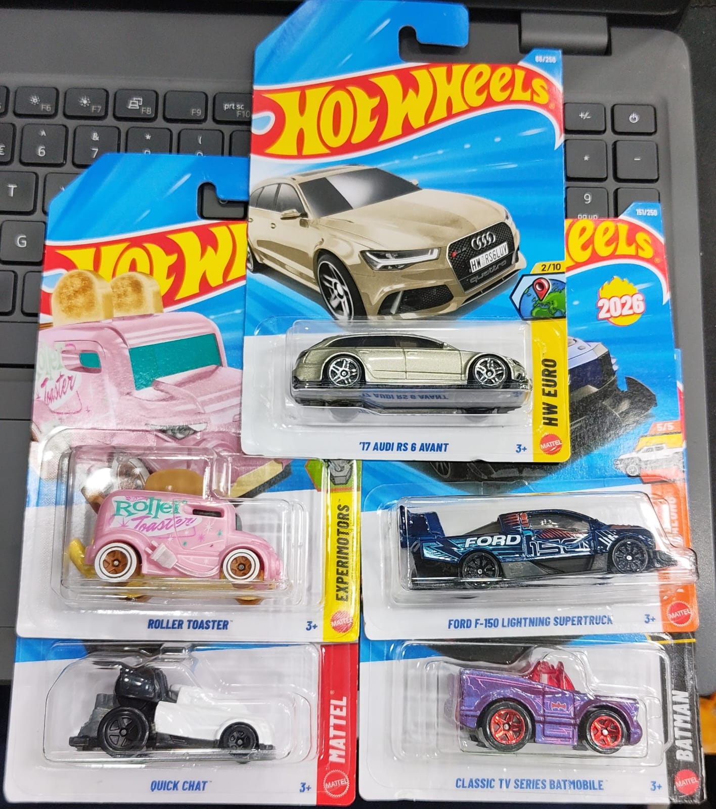 Hot Wheels Mainline - Combo Pack of 5 Cars - Long Card - H Case 2026