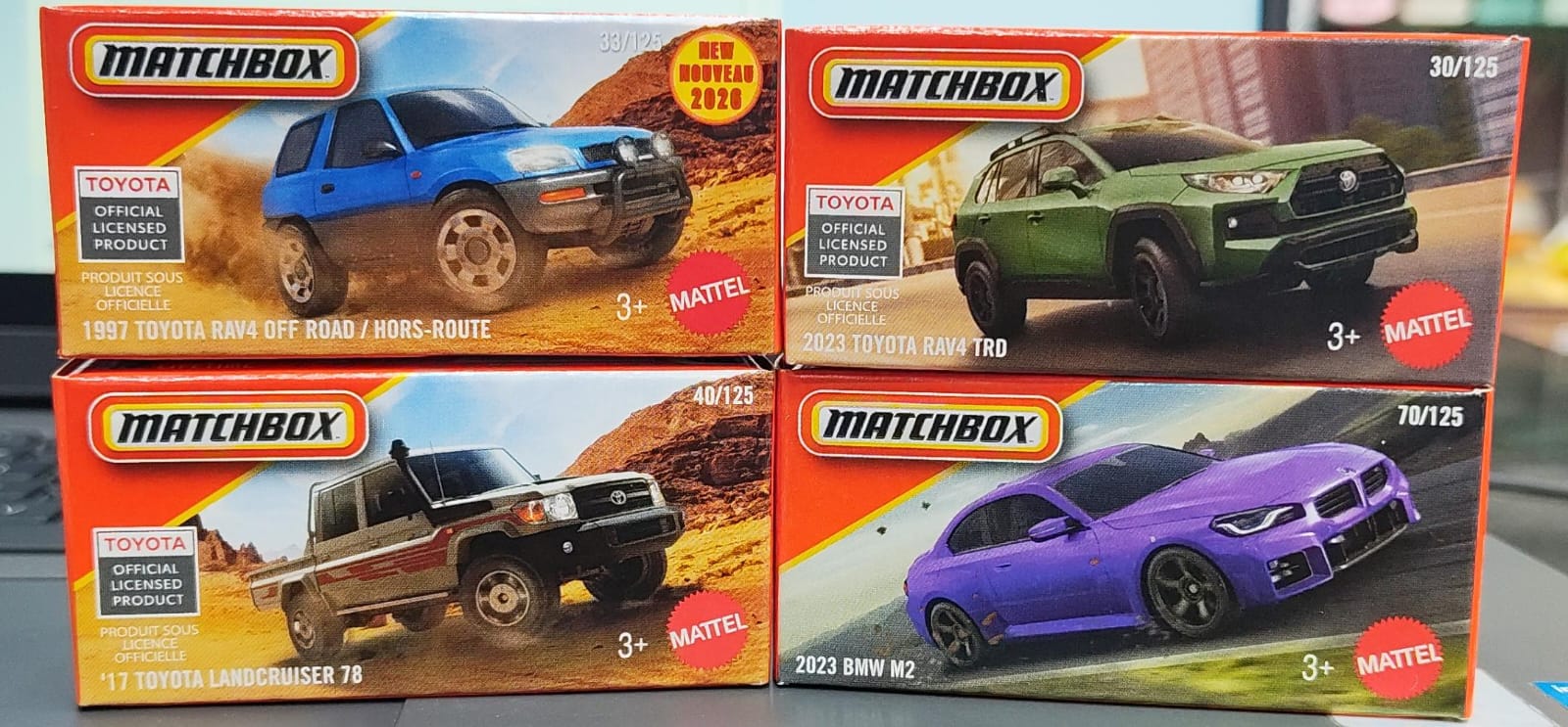 Matchbox Mainline - Combo Pack of 4 Cars - DNK70 - 003