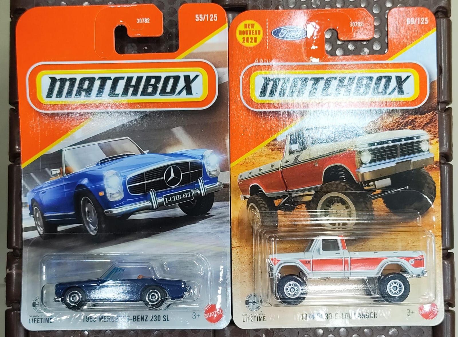 Matchbox Cars 2026 - Combo Pack of 2 Pcs - 2023 Chevy Tahoe Z71 & Ford F350 Stake Bed Truck 7 - 30782-95FG