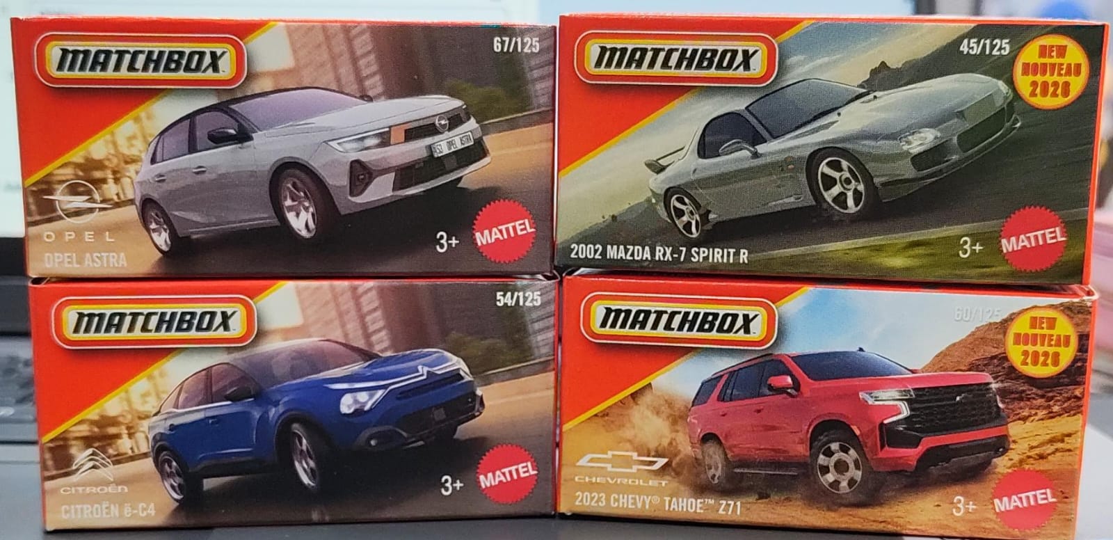 Matchbox Mainline - Combo Pack of 4 Cars - DNK70 - 006