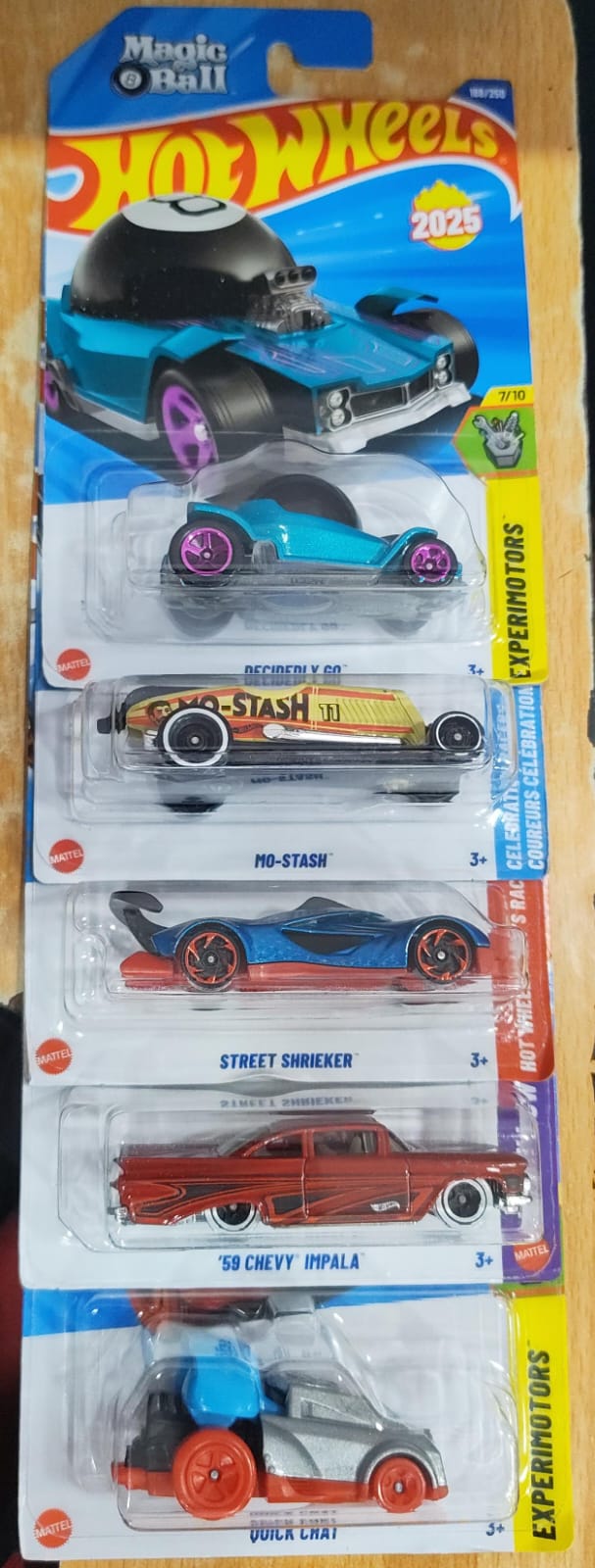 Hot Wheels Mainline - Combo Pack of 5 Cars - Mix Case 3