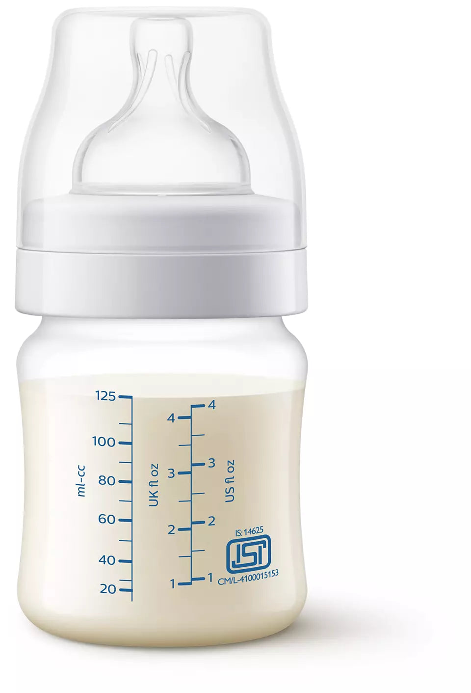 Philips Avent (0M+) Anti-colic baby bottle SCF810/10 | SCY100/10 | 125Ml 4oz ( Cordlife )