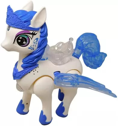 Battery Operated Unicorn Toy for Kids - Color May Vary - Assorted