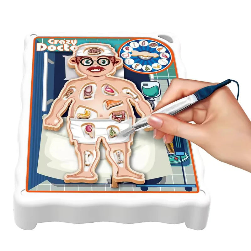 Cots and Cuddles Crazy Doctor Electronic Organ Game – Fun Anatomy Toy for Kids