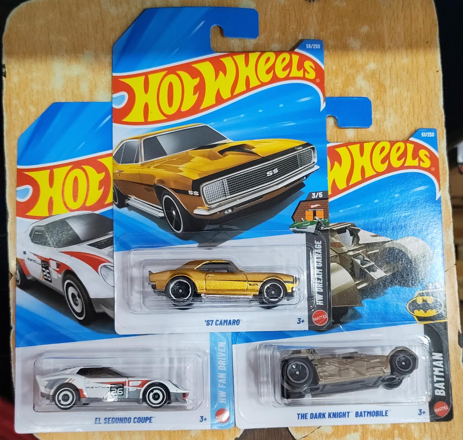 Hot Wheels Mainline - D Case 2026 - Combo Pack of 3 Cars