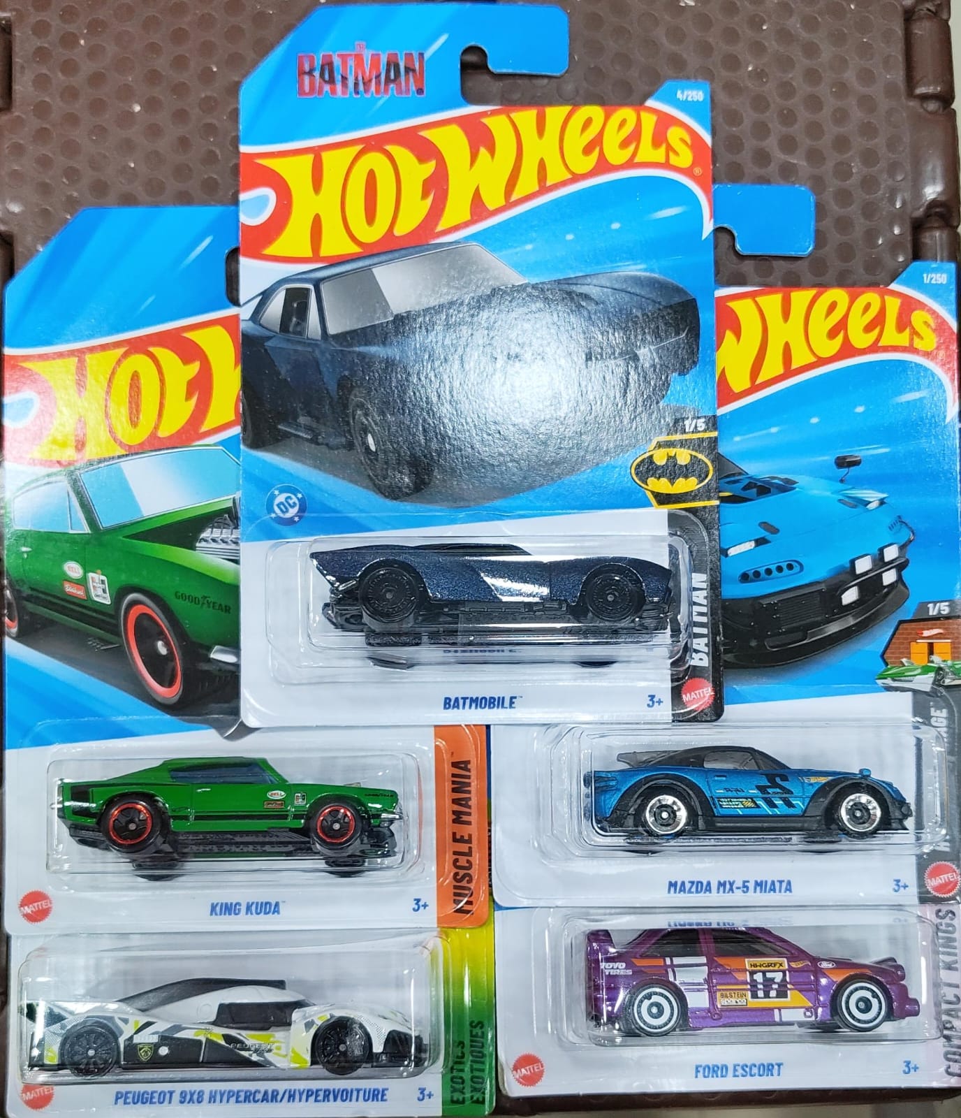 Hot Wheels Mainline - Combo Pack of Mix 5 Cars - K Case 2026