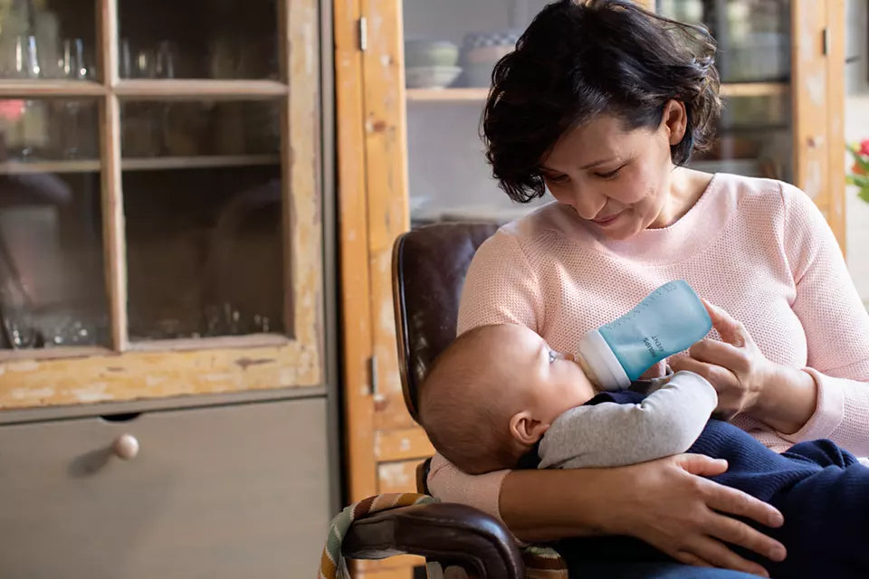 Philips Avent (1 M+) Natural Response 3.0 Blue Feeding Bottle SCY903/21 - 260 ml / 9 oz