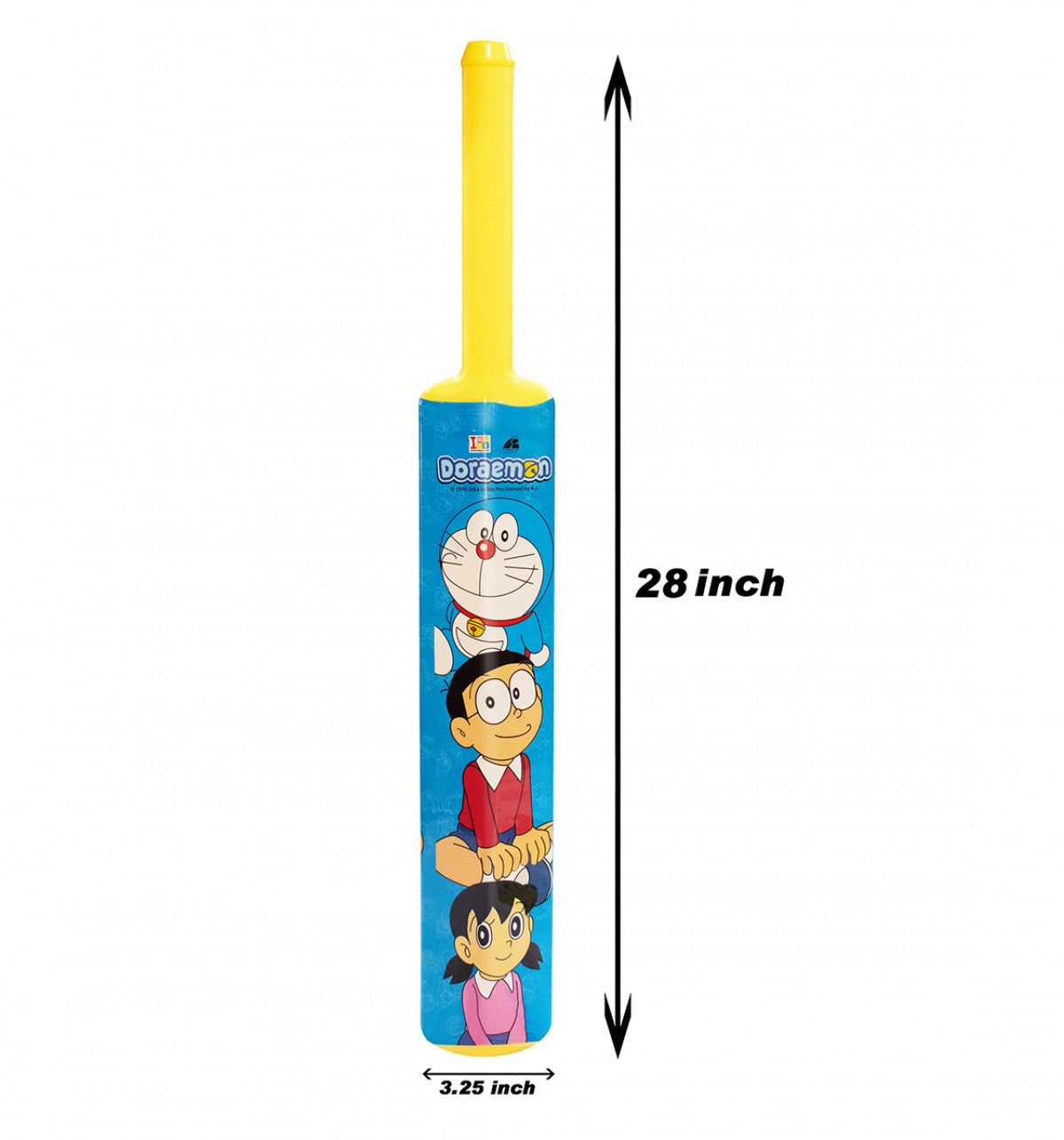 Cricket Set with Plastic Bat, Bells - Indoor Beach Outdoor Garden Play Set for 2-5 Year-Old Kids | Doraemon Theme