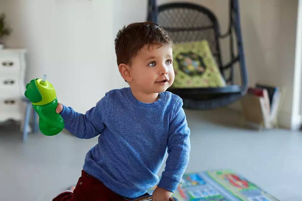 Philips Avent (12M+) Straw Cup | Pink, Plastic | SCF798/00 | 300 Ml 10oz