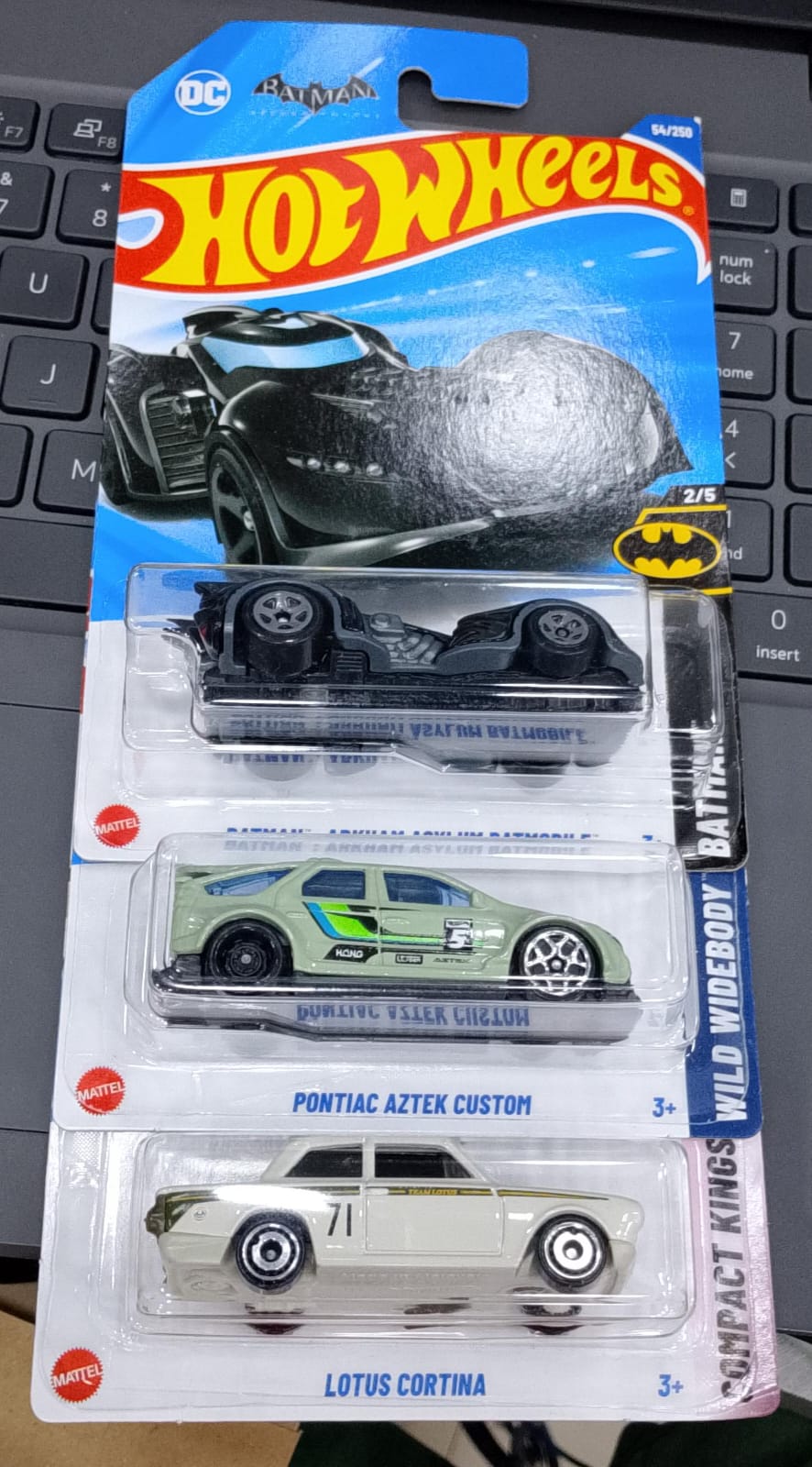 Hot Wheels Mainline - L Case (2025) - Combo Pack of 3 Cars - Long Card