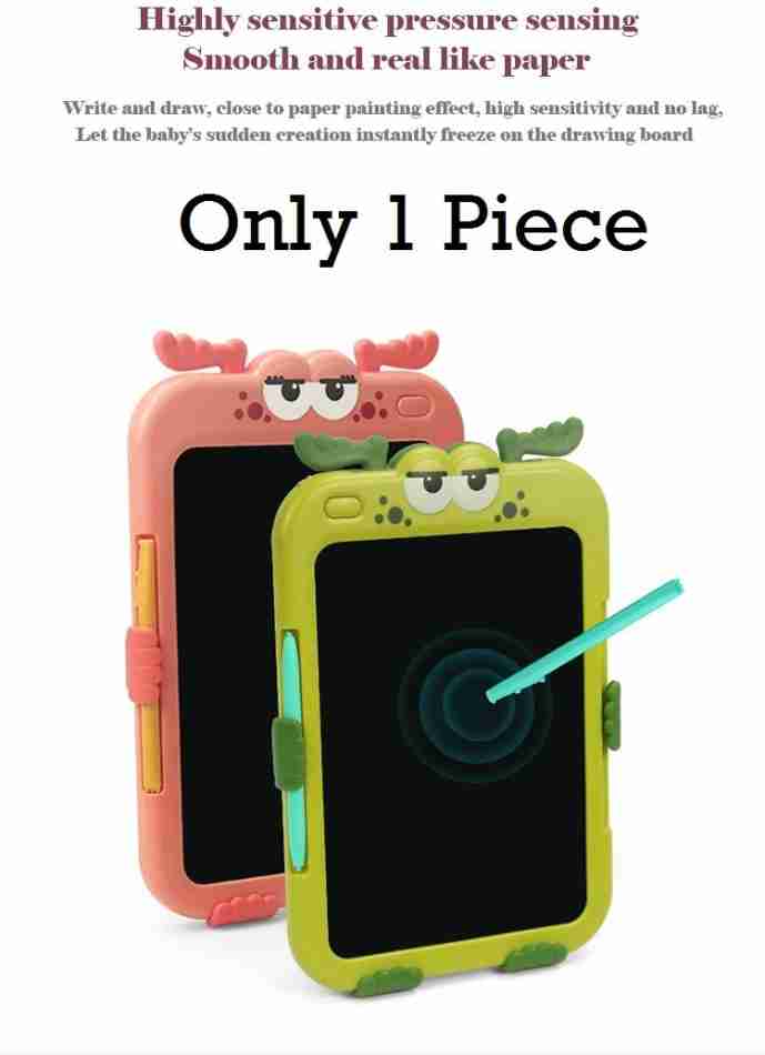 LCD Writing Tablet for Kids, Drawing Board Writing Pad with Stylus Pen Reusable Portable Electronic Doodle Boards, Educational and Learning Toy for Kids