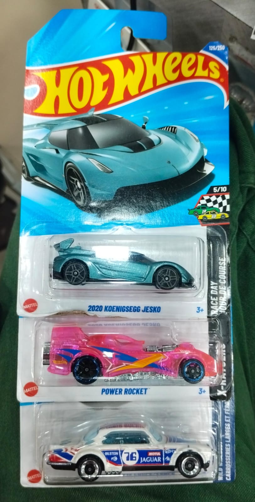 Hot Wheels Mainline - N Case [2025] - Combo Pack of 3 Cars