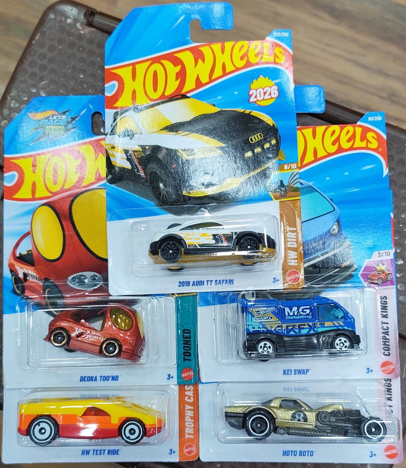 Hot Wheels Mainline - Pack of 5 Cars - M Case 2026