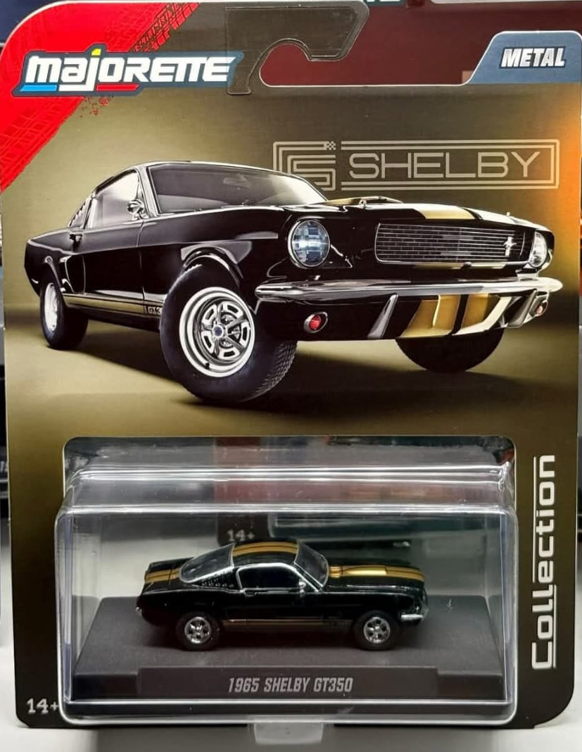 Majorette - Collector Edition - 1965 Shelby GT350 - Black - New Edition
