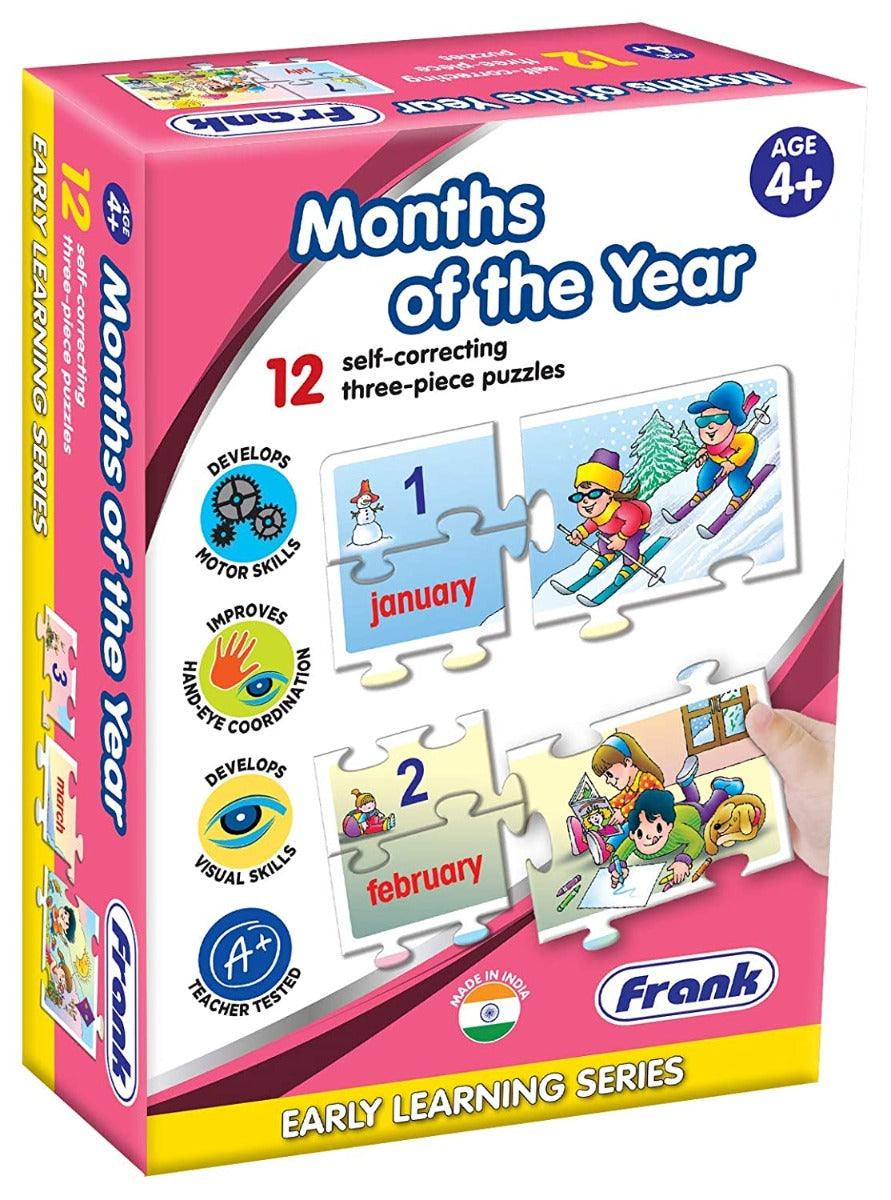 Frank - Puzzle - Months Of The Year (Packaging May Vary)