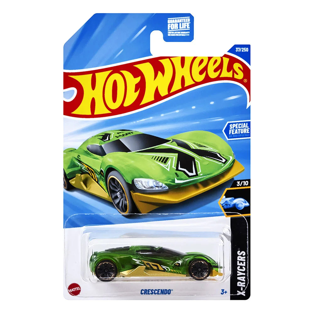 Hot Wheels Mainline - L Case 2025 - Crescendo - HW X Racers - Long Card