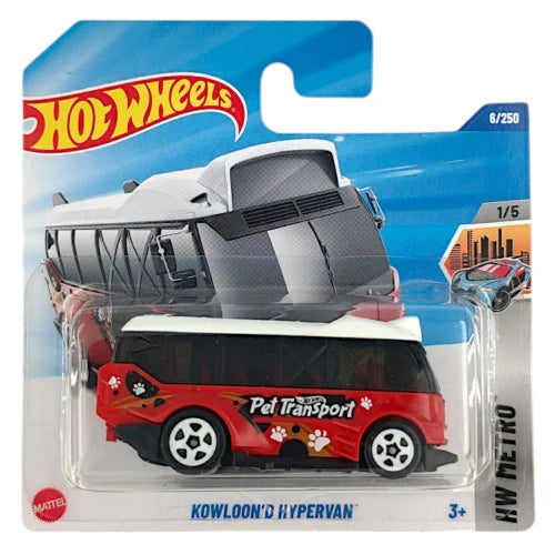 Hot Wheels Imported Premium - B Case - Knowloon'd Hypervan - HW Metro - Long Card