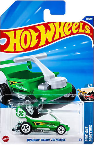 Hot Wheels Mainline - N Case 2025 - Draggin Wagon - Long Card