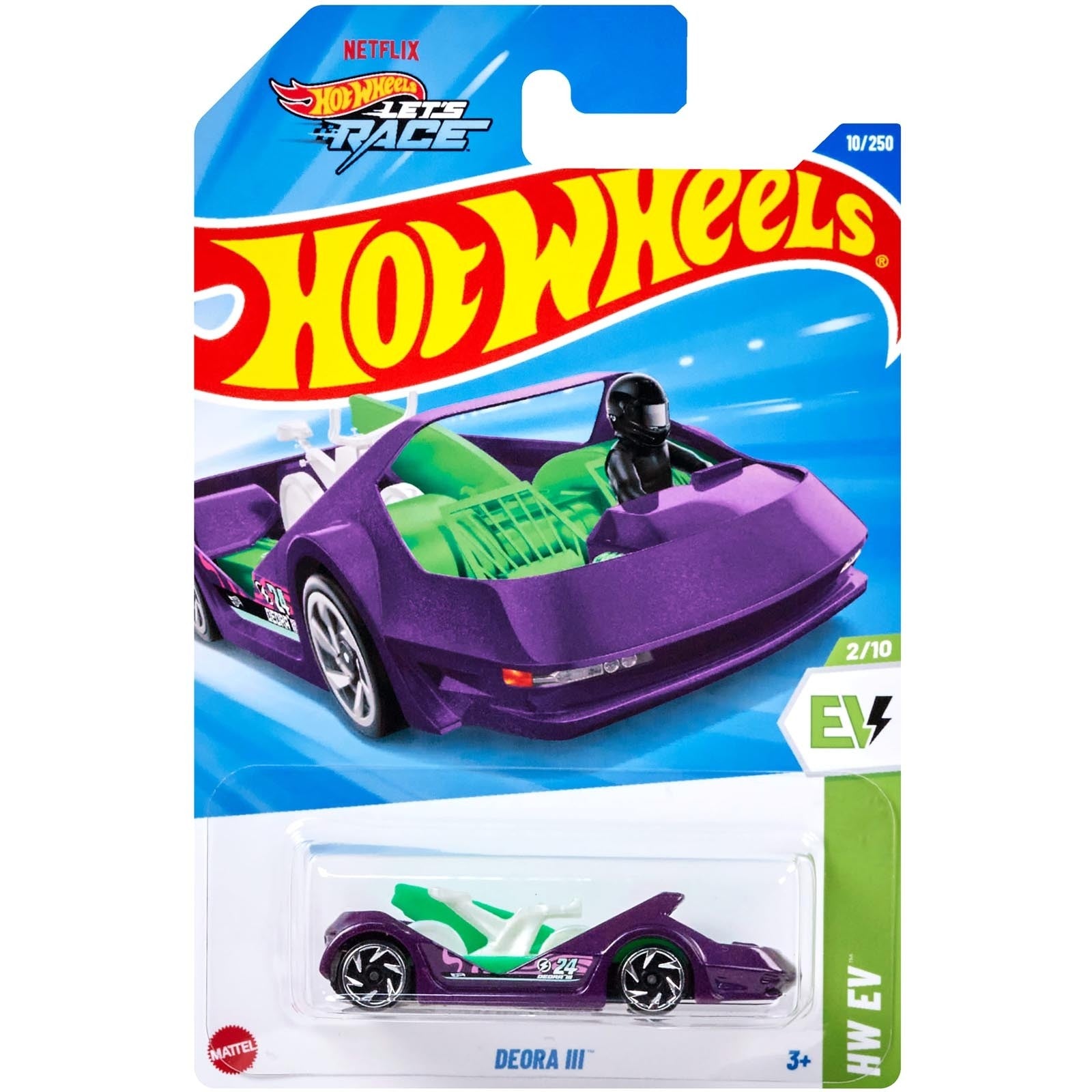 Hot Wheels Imported Premium - B Case - Deora III - HW EV - Long Card