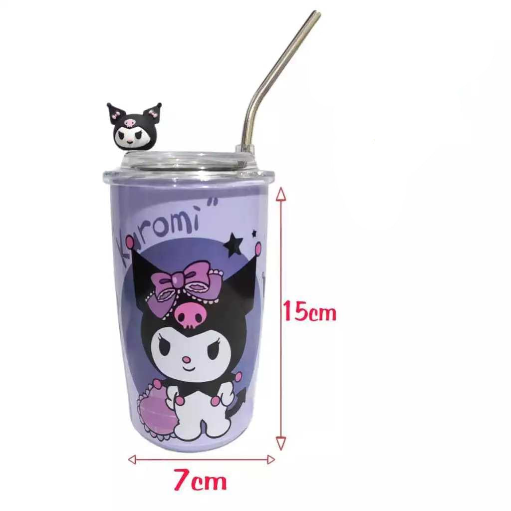 Tumbler with Straw | Coffee Mug with Lid | Sipper Bottle with Straw | Multicolor Assorted | 500ml