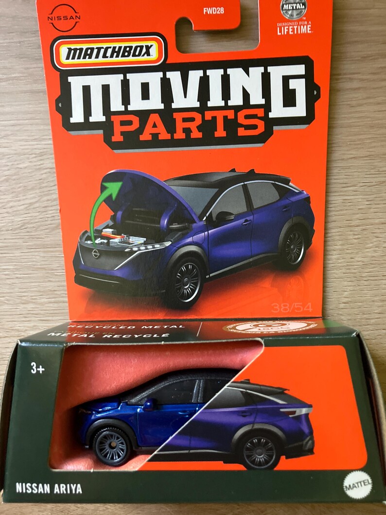 Matchbox by Mattel Moving Parts 2024 – Nissan Ariya - Imported - Pack of 1