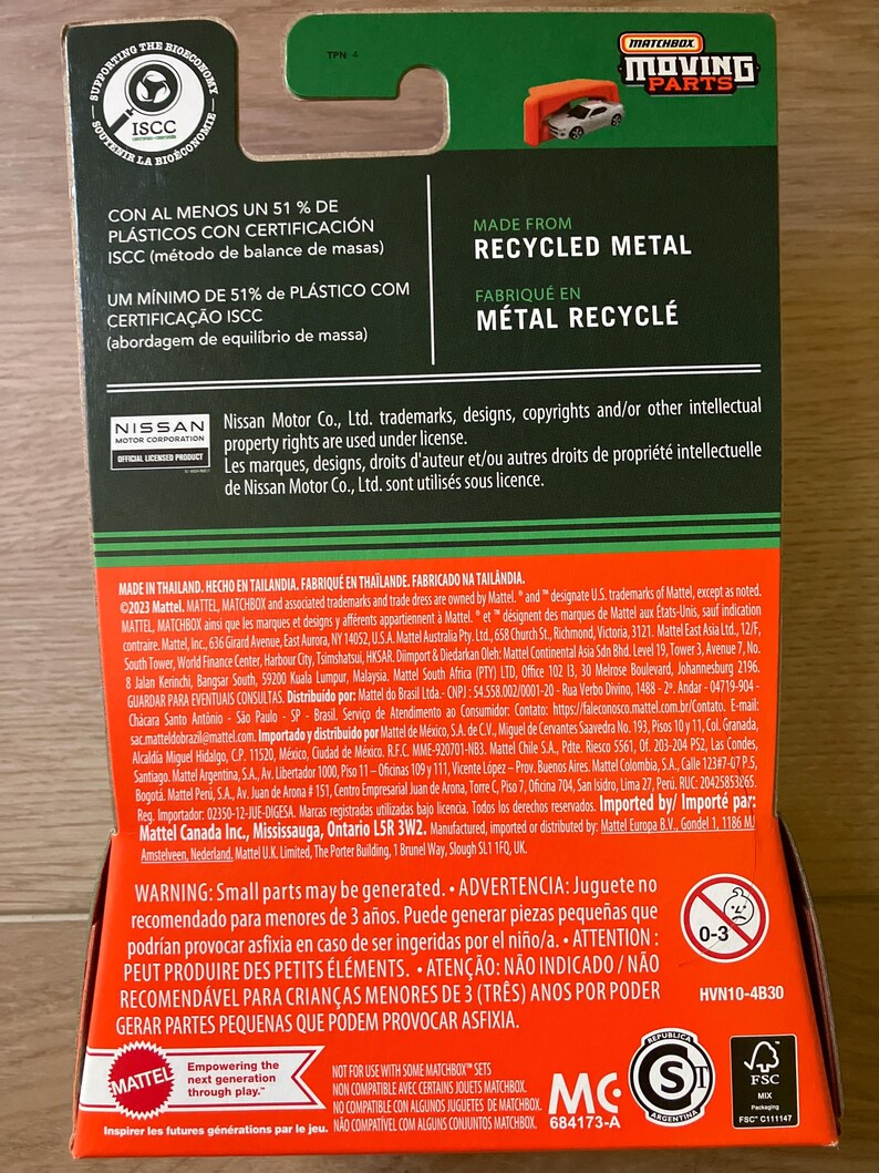 Matchbox by Mattel Moving Parts 2024 – Nissan Ariya - Imported - Pack of 1