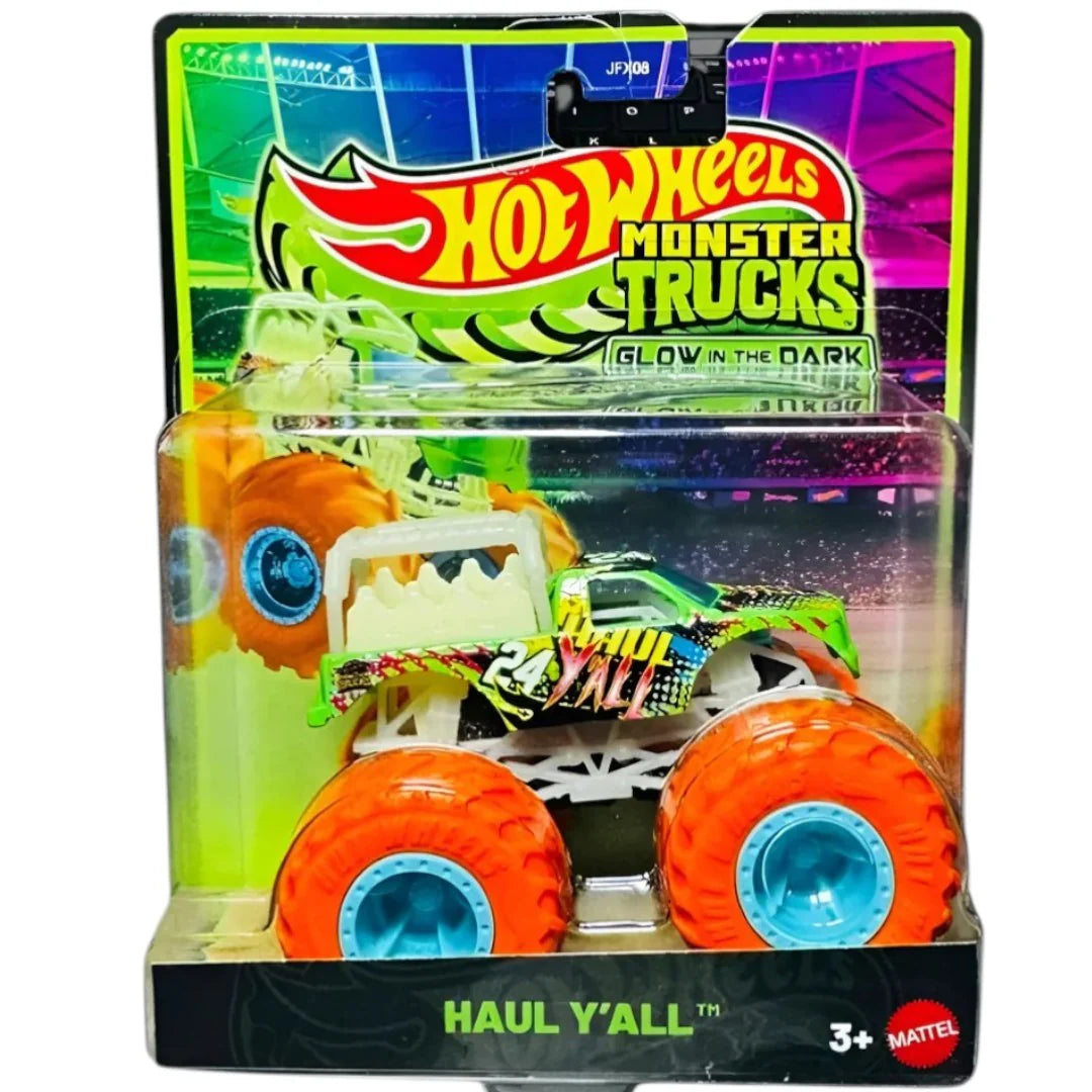 Hot Wheels 2026 - Monster Truck - Glow In The Dark - Haul Y'All - JFX08