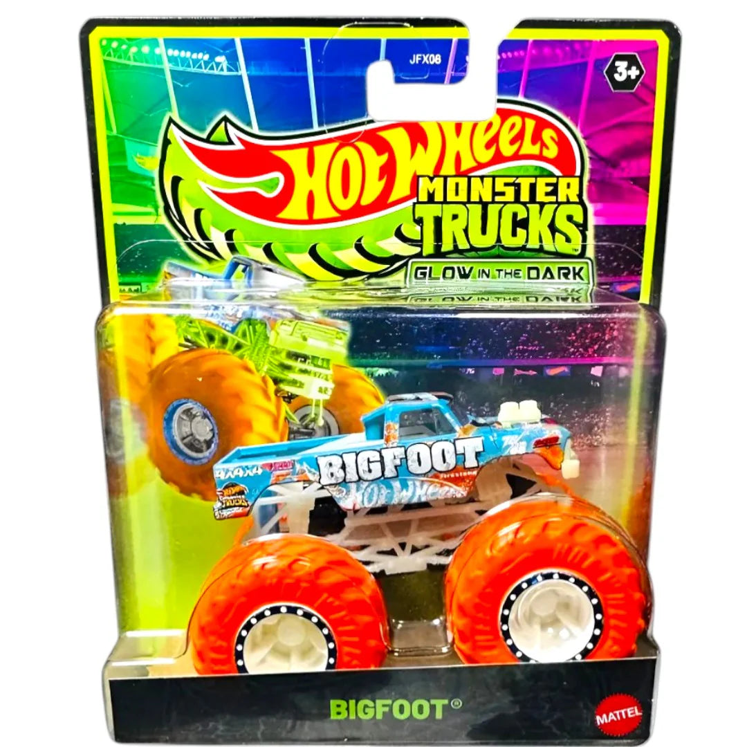Hot Wheels 2026 - Monster Truck - Glow In The Dark - Bigfoot - JFX08
