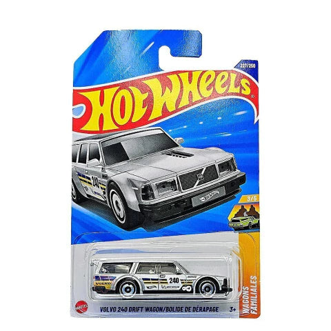 Hot Wheels Mainline - N Case 2025 - Volvo 240 Drift Wagon - Long Card
