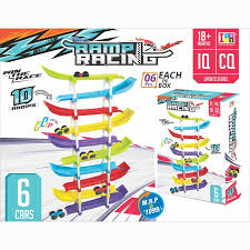 IToys Ramp Racing Toy with Car Racing Track - Color may Vary