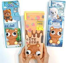 Pencil Box With Sharpner Assorted Theme - Assorted - Color & Design May Vary