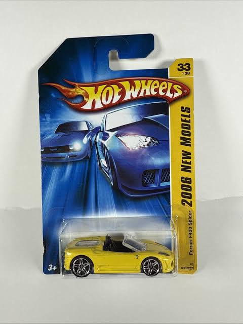 Hot Wheels Imported Premium - 2006 New Models - Ferrari F430 Spider - Yellow