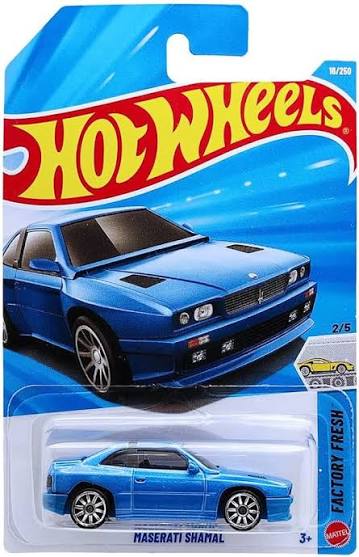 Hot Wheels Mainline - Maserati Shamal - Long Card - Imported Edition