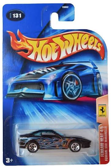 Hot Wheels Imported Premium - Ferrari Heat 4/5 - Ferrari 550 Maranello
