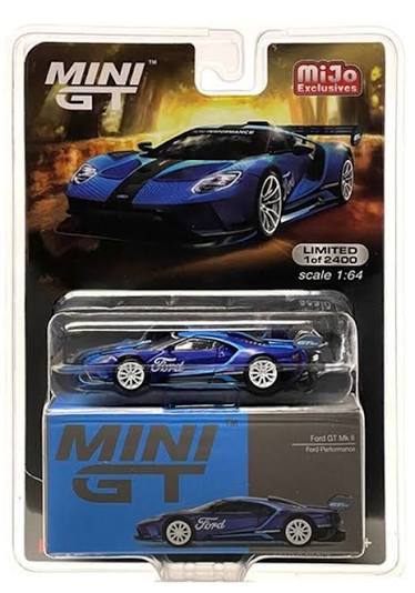 MINI GT Imported Edition - Ford GT Mk II - Ford Performance - Blister Pack - #429