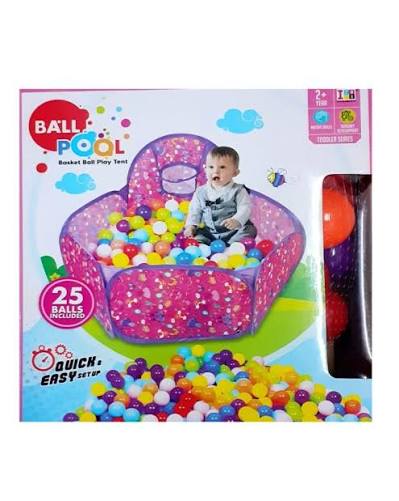 Itoys Ball Pool With 25 Balls - Multicolor