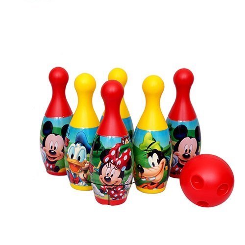 Itoys Bowling Pins Toy Set Fun Bowling Game for Kids Featuring Iconic Characters | Ideal for Active Play and Skill Development
