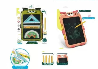 LCD Writing Tablet for Kids, Drawing Board Writing Pad with Stylus Pen Reusable Portable Electronic Doodle Boards, Educational and Learning Toy for Kids